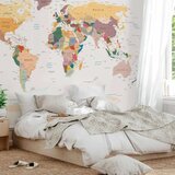  Foto tapeta - World Map 200x140 Premium | shoptok.hr