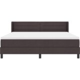  Postelja boxspring z vzmetnico Temno rjava 180 x 200 cm, (5000127301) Slike