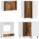  Kuhinjska jedinica LUCCA 8 pcs Staro drvo Konstruirano drvo | shoptok.hr