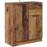 vidaXL Strani šal s predalom Star les 60 x 30 x 70 cm Konstruiran les | Shoptok.si