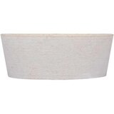 vidaXL Umivalnik krem Ø40x15 cm marmor | Shoptok.si