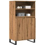  Visoka omara artisan hrast 60x36x110 cm inženirski les, (5000217643) | Shoptok.si