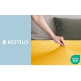 DecoKing Plahta s gumom Amber 80-90x200 cm, žuta | shoptok.hr