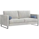 vidaXL Blazine 2 pcs Modra Ø 15 x 40 cm Žametna tkanina | Shoptok.si