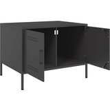  Stolić za kavu crni 68 x 50 x 50,5 cm od čelika | shoptok.hr
