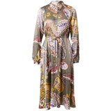 Esqualo Dolga srajca temno zelena / mešane barve | Shoptok.si