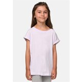 Urban Classics Girls' Organic T-Shirt with Extended Shoulder Soft Lilac | Shoptok.si