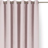 Filumi Svetlo rožnata žametna zavesa za delno zatemnitev 140x250 cm Velto – Cene