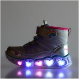 Skechers Visoke superge Heart Lights-sweet Siva | Shoptok.si