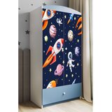  Dječji ormar - KOZMOS - plavi | shoptok.hr