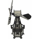  Drvena vrtna vjetrenjača, rotirajuća, ukrasna 100 cm | shoptok.hr