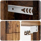  Noćni ormarić za montažu na zid Staro drvo 33 x 34,5 x 40 cm | Eponuda.ba