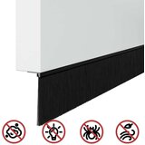 vidaXL Samolepljiva tesnila za vrata 12 pcs Črna 100 cm | Shoptok.si