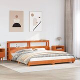  Okvir kreveta bez madraca voštano smeđi 180x200 cm od borovine | shoptok.hr