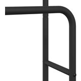 vidaXL Stalak za odjeću s policom Crni hrast 60 x 30 x 100.5 cm | shoptok.hr