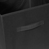 Compactor Črna tekstilna &amp;scaron;katla za shranjevanje 31x31x31 cm &amp;ndash; Slike