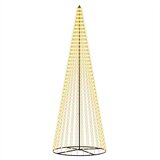  LED božićno drvce 385 cm 1148 LED lampica Topla bijela Željezo | shoptok.hr