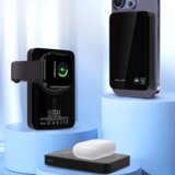 BLAVEC Power Bank 10000mAh BJ-04 Slim Type- C Magsafe 3 u 1 - crno staklo | shoptok.hr