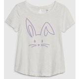 GAP Kids T-shirt organic hare - Girls Cene