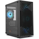Nox Infinity Epsilon Rgb črno ohišje iz kaljenega stekla Micro-Atx, (21408649) Cene