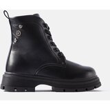Gemre Graphite insulated girls' lace-up ankle boots Basara | ePonuda.com