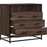  Ormar s ladicama smeđi hrast 70x41x70 cm izrađeno drvo | shoptok.hr
