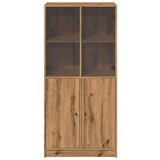  Visoka omara z vrati artisian hrast 68x37x142 cm inženirski les | Shoptok.si