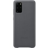 Samsung original usnjen ovitek ef-vg985lje za galaxy s20 plus g985 - zaščita zadnjega dela - siv Cene