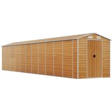  Vrtno spremište svjetlosmeđe 191 x 980 x 198 cm pocinčani čelik | shoptok.hr