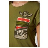 Aeronautica Militare Majice s kratkimi rokavi TS2060DJ51007255 Zelena | Shoptok.si