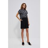 Marisse High-Waisted Viscose Shorts L-Sh-3719 Black | Shoptok.si