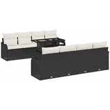  Sjedeća garnitura za vrt 7 kom. Crna poliratan 100 x 55 x 73 cm | shoptok.hr