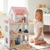 CUTE&COOL- Cute&Cool drvena igračka kućica za lutke velika Cijene