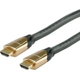 Roline HDMI priključni kabel 7.50 m 11.04.5805 dvostruko zaštićen crna [1x muški konektor HDMI - 1x muški konektor HDMI] | Eponuda.ba