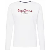 PepeJeans Majica 'EGGO' mornarska / rubin rdeča / bela