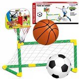 Woopie sportski set 2 u 1 košarka i gol - zeleni | shoptok.hr