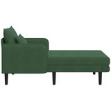  Preveliki šezlong Tamnozelena Baršunasta tkanina - Zelena boja džungle 71 cm | shoptok.hr