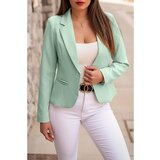 Fenzy Blazer S Klasičnim Ovratnikom Softina, Menta | Shoptok.si