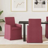  Trpezarijske stolice 2 pcs boja crnog vina 57 x 67 x 95 cm | shoptok.hr