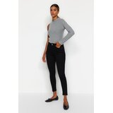 Trendyol Ženske traperice Skinny black krema | Eponuda.com