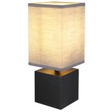 Globo 21628ALU - stona lampa valentino 1xE27/7W/230V crna/antracit | Eponuda.com