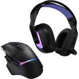 Logitech G brezžični komplet slušalk G522 Lightspeed in igralne miške G502 X Plus črne barve Cene