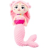  Plush Mermaid with Beads Cuddly Toy Pink 32cm | shoptok.hr