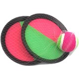 Magic Toys Igra spretnosti z lovljenjem žoge v zeleno-roza barvah | Shoptok.si