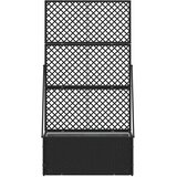  Vrtni rešetkasti saksija Crna 70 x 30 x 135 cm Metal | shoptok.hr