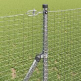  Zavarena žičana ograda za fiksaciju 25 x 1,4 m Pocinčani čelik | shoptok.hr