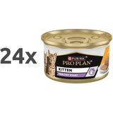 Purina Pro Plan Cat Kitten Healthy Start pašteta, konzerva - piščanec - 85 g 24 x 85 g Cene