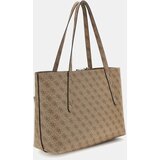Guess Nakupovalna torba 'Eco Brenton' svetlo bež / temno bež | Shoptok.si