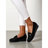 Resti Women's moccasins on a low wedge Polefle | ePonuda.com
