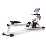 Capital Sports Stream M1, magnetna sprava za veslanje, 105 cm, LC zaslon, 8 razina, aluminij, boja šampanjca/bijela | shoptok.hr